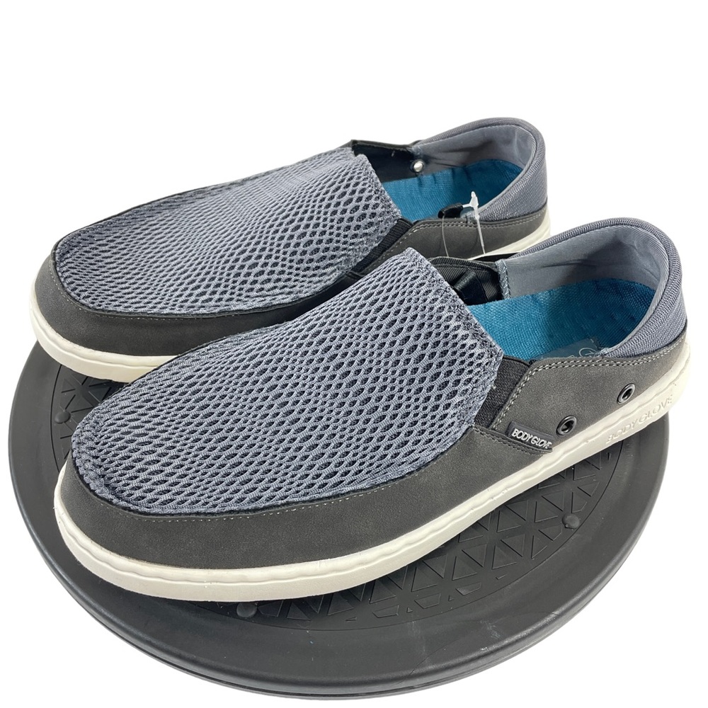 Body Glove Hydro Sneaker Men’s Aruba Grey/Blue Size 7 NIB
